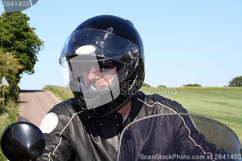 Image of biker