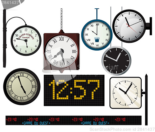 Image of Train station watches collection