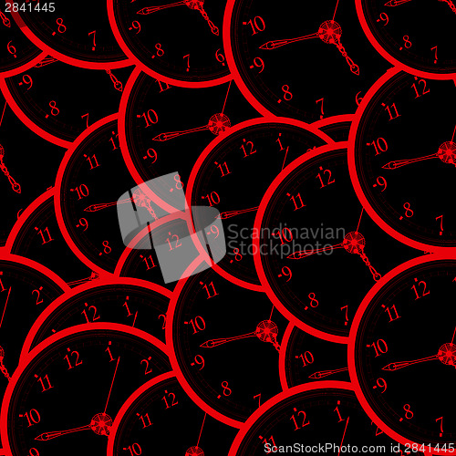 Image of Seamless watch pattern