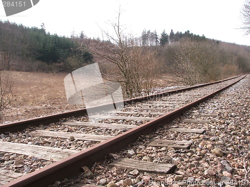 Image of Abandoned railtrack