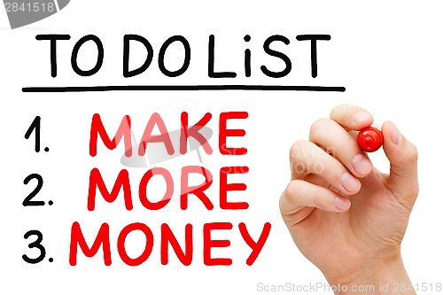 Image of Make More Money To Do List