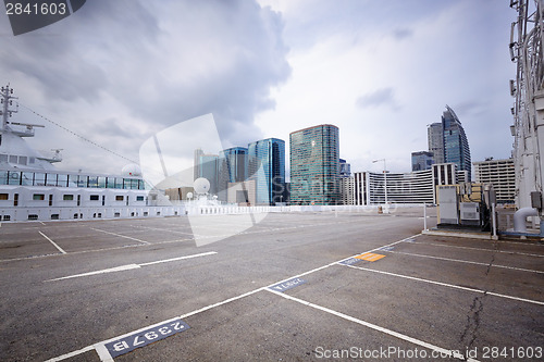 Image of parking lot