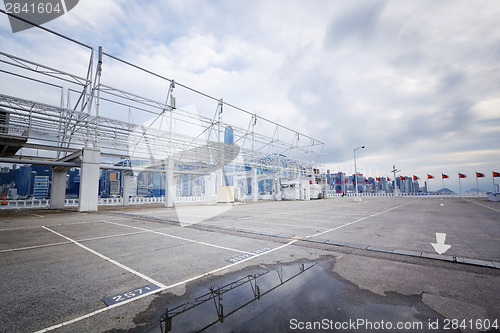Image of parking lot