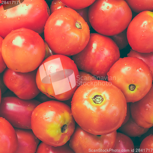 Image of Red Tomatoes Background 