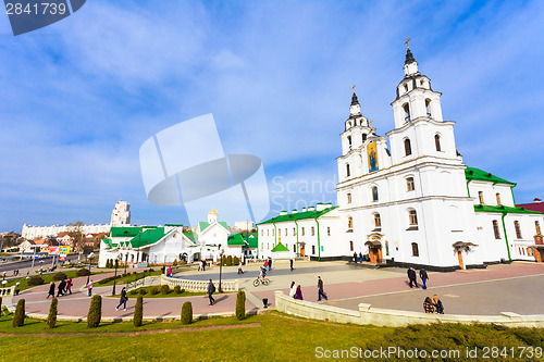 Image of The cathedral of Holy Spirit in Minsk, Belarus