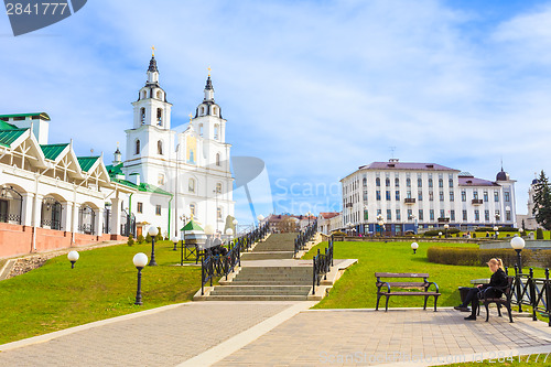 Image of The cathedral of Holy Spirit in Minsk, Belarus