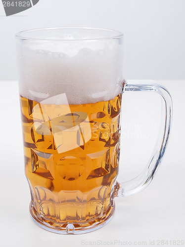 Image of Lager beer glass