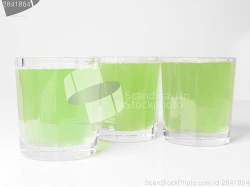 Image of Green apple juice