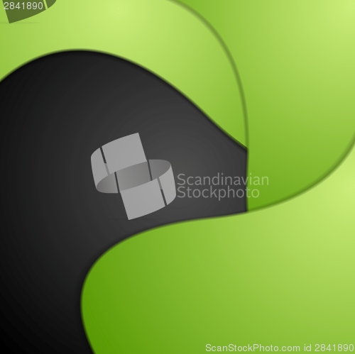 Image of Abstract bright wavy background
