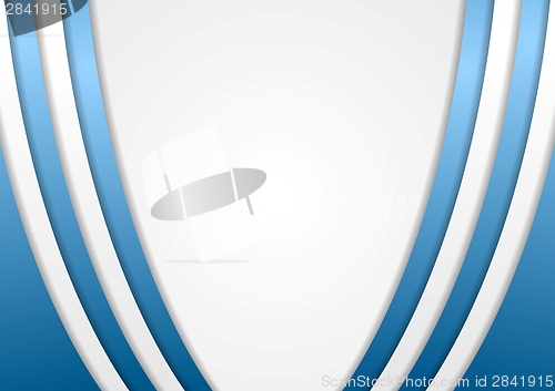 Image of Abstract blue and grey background