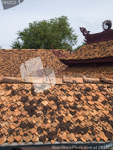 Image of Asian roofs