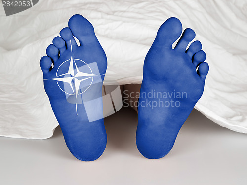 Image of Body under sheet