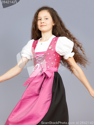 Image of traditional bavarian girl