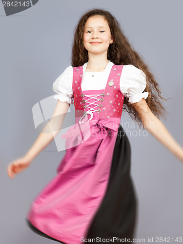 Image of traditional bavarian girl