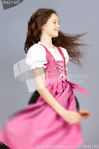 Image of traditional bavarian girl