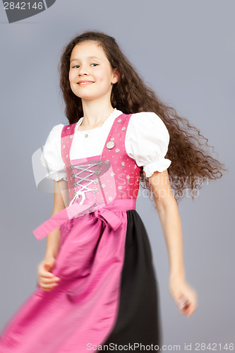 Image of traditional bavarian girl