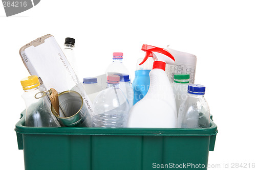 Image of Items for recycling