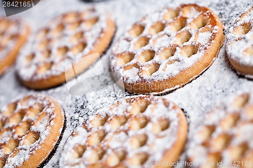 Image of fresh homemade honey cookies