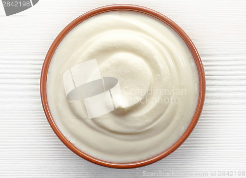 Image of bowl of cream