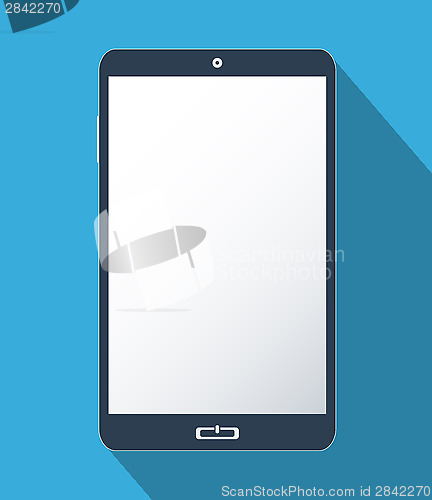 Image of Smartphone with blank screen