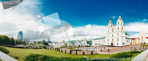 Image of The cathedral of Holy Spirit in Minsk, Belarus