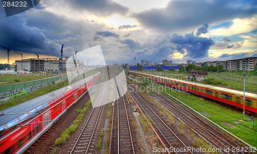 Image of Berlin Railway Tracks