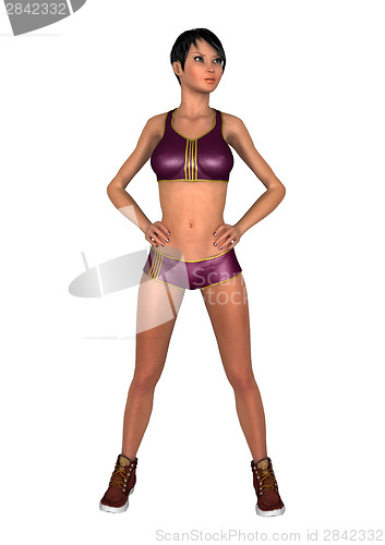 Image of Young Sportswoman