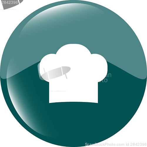 Image of Chef hat sign icon. Cooking symbol. Cooks hat