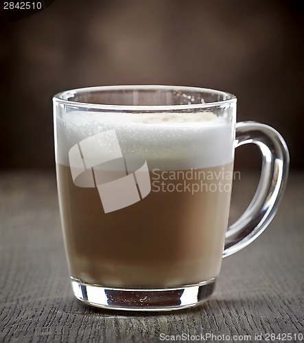 Image of cup of coffee with milk