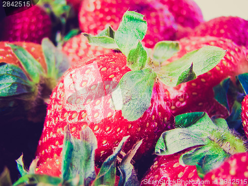 Image of Retro look Strawberry