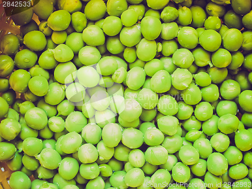 Image of Retro look Green peas