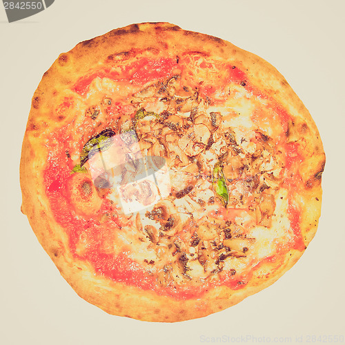 Image of Retro look Pizza picture