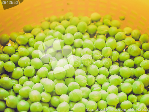 Image of Retro look Green peas