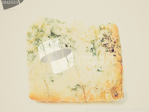 Image of Retro look Blue Stilton Cheese