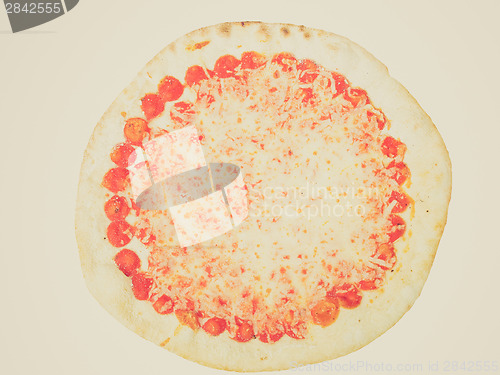 Image of Retro look Pizza Margherita