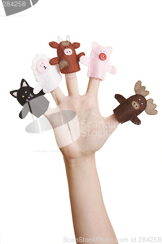 Image of finger puppets