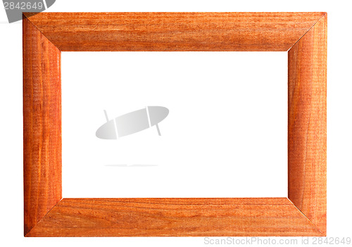 Image of Vintage Photo Frame Isolated On White Background