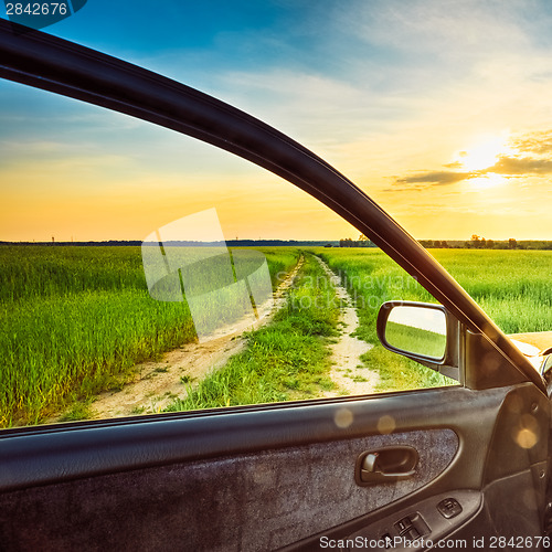 Image of View from car window