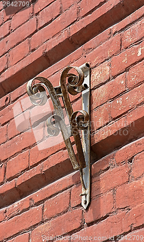 Image of Vintage flag holder.