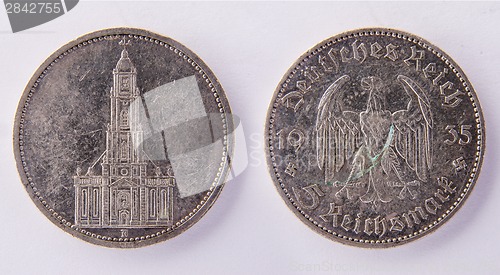 Image of German coin 5 Reichsmark 1935