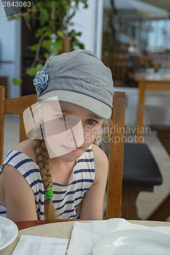 Image of Beautiful blonde little girl