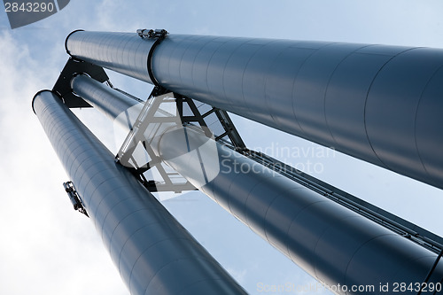Image of big industrial pump tube
