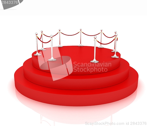 Image of podium 3d