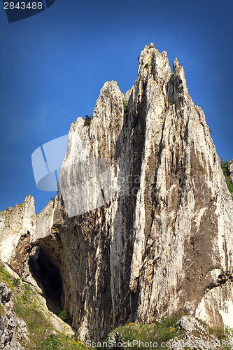Image of beautiful sharp limestone ridge