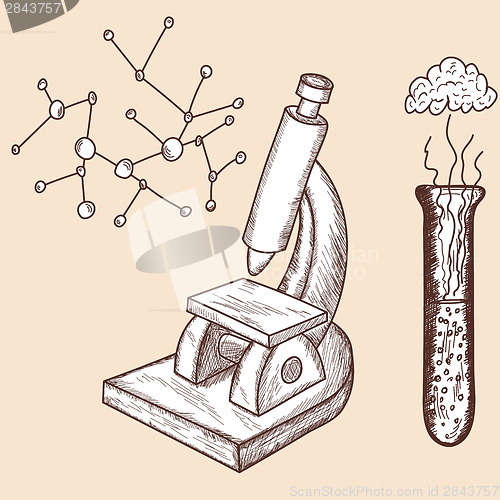 Image of Chemistry sketch set