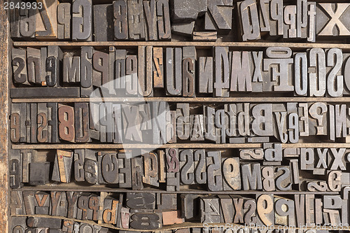 Image of Letterpress alphabet