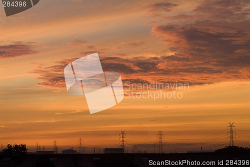 Image of Industrial sunrise