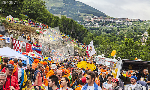 Image of Audience of Le Tour de France