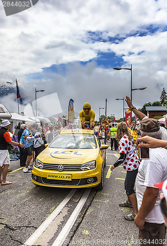 Image of Publicity Caravan on Alpe D'Huez