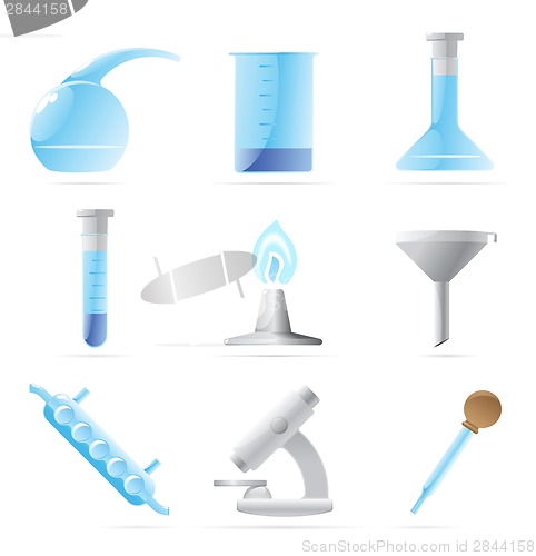 Image of Icons for chemical lab